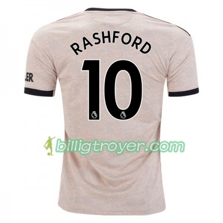 Billige Fotballdrakter Manchester United Marcus Rashford 10 Bortedraktsett 2019/20 Kortermet